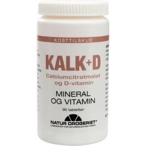 Natur Drogeriet Calcium + D tabletter (90 tab)