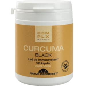 Natur Drogeriet Curcuma Black Øko (180 stk) - Kosttilskud