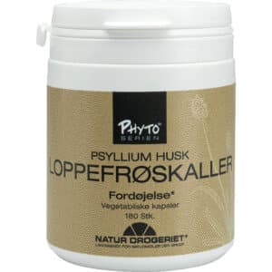 Natur Drogeriet Loppefrøskal (180 stk) - Kosttilskud