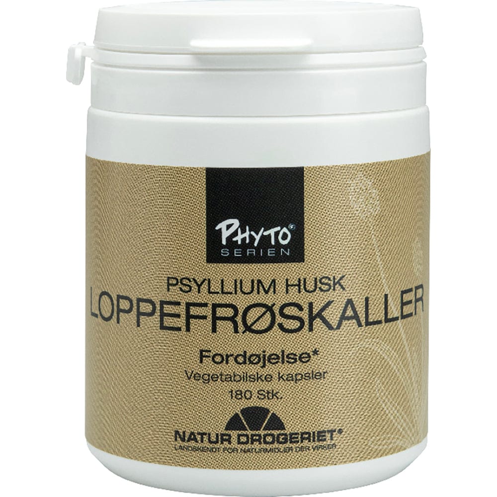 Natur Drogeriet Loppefrøskal (180 stk) - Kosttilskud