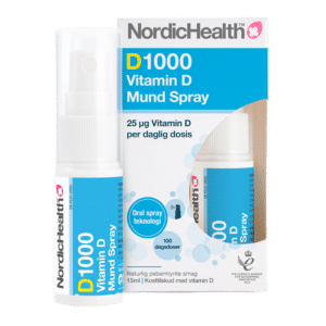 NordicHealth D1000 D3-vitaminspray (15 ml)