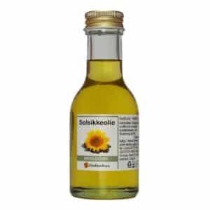 Økologisk koldpresset solsikkeolie 100 ml - rig på vitaminer A, C, D, E, let absorberet - Hedenhus