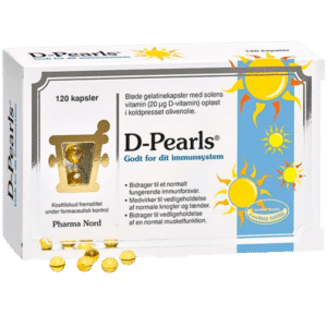 Pharma Nord D-Pearls 20 Âµg (120 kapsler)