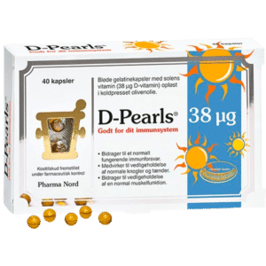 Pharma Nord D-Pearls 38 Âµg- (40 tabletter)