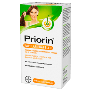 Priorin - Kosttilskud Mod Hårtab (60 kapsler)