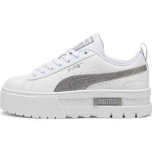 Puma Mayze Glitter Sneakers Youth - White