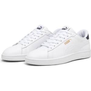 Puma Sneaker Low Smash 3.0 L Shoes - Gold/Hvid