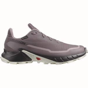 Salomon Alphacross 5 GTX Kvinder / Damer, moonscape/blk/white- 36 / UK 3,5 - Vandresko