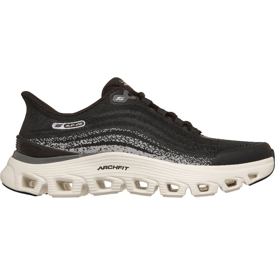 Skechers Arch Fit Glide-Step Wave-Zana, løbesko, herre, sort