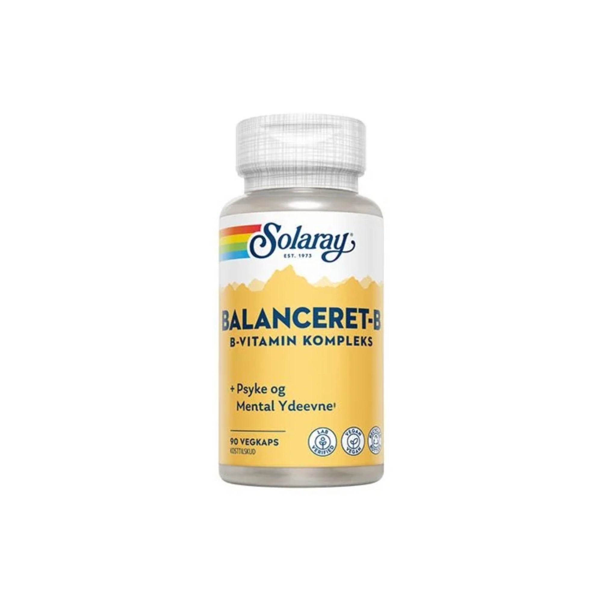 Solaray Balanceret-B (90 kap) - Kosttilskud