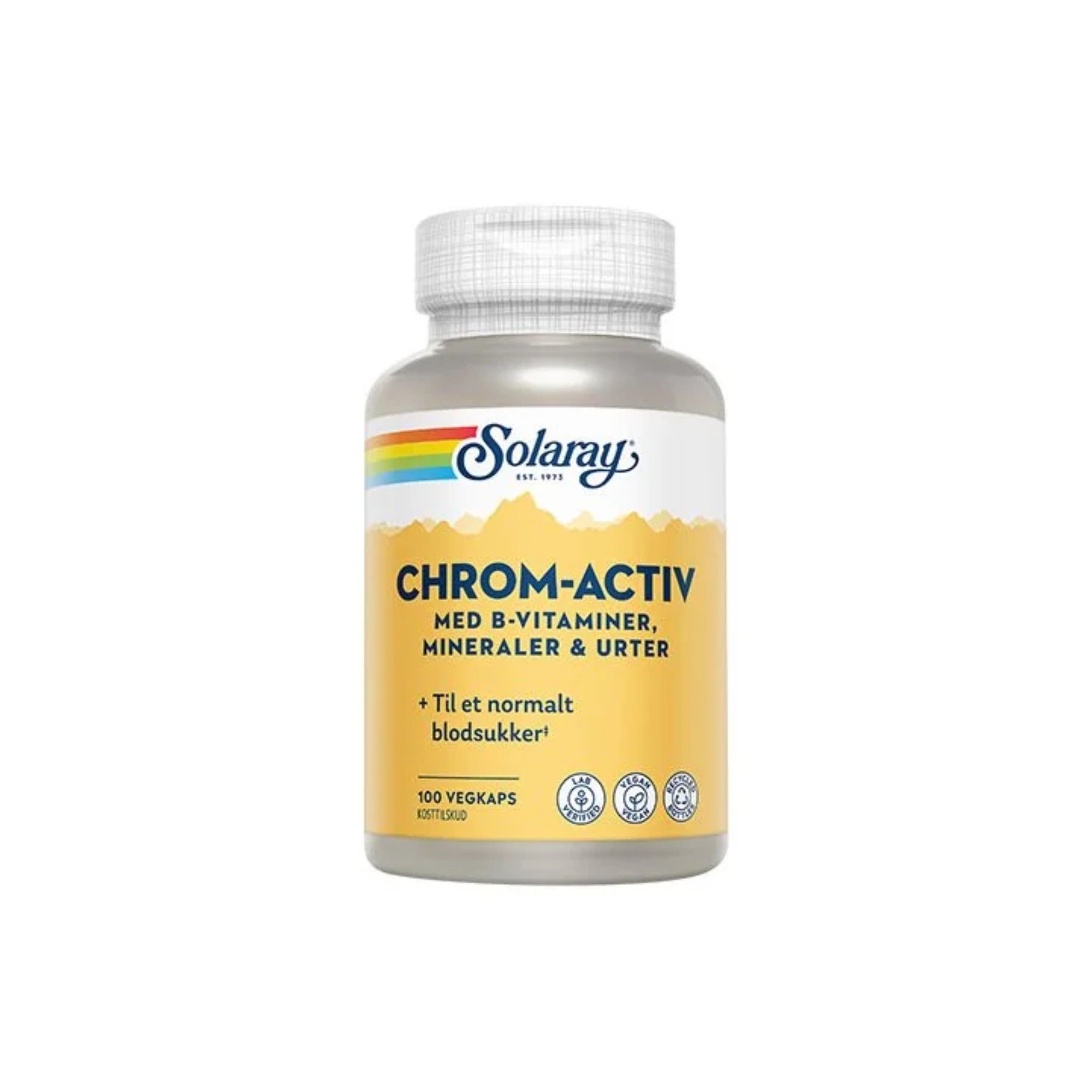Solaray ChromActiv (100 kap) - Kosttilskud