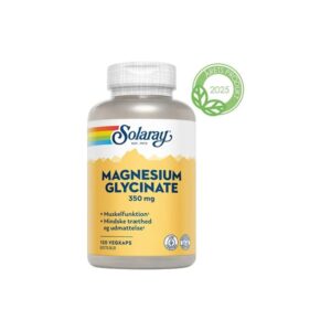 Solaray Magnesium Glycinate (240 kap) - Kosttilskud