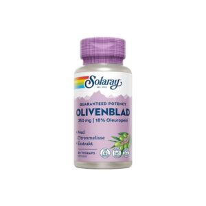 Solaray Olivenblad (30 kap) - Kosttilskud