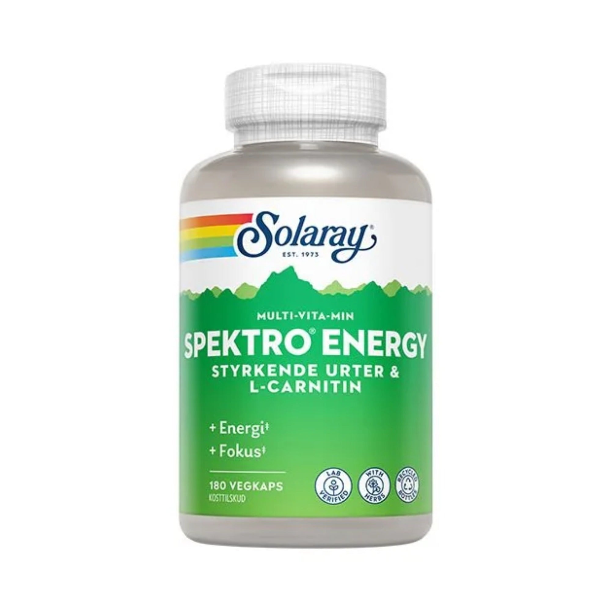 Solaray Spektro Energy (180 kap) - Kosttilskud