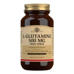 Solgar L-Glutamin 500 mg (50 kap) - Kosttilskud