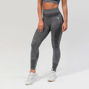 V3 Apparel Excel Seamless Scrunch Leggings - Grey - Træningstøj til Kvinder