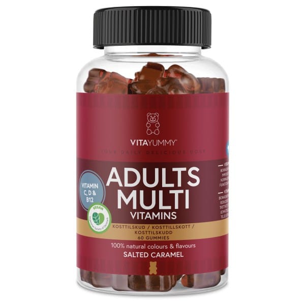 VitaYummy Adults Multi, Salted Caramel, 60 Gummies