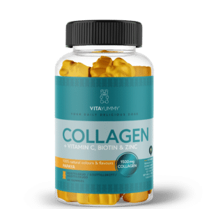 VitaYummy Collagen - Papaya (60 stk) - Kosttilskud