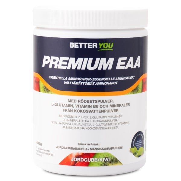 Better You Premium EAA, Jordbær/Kiwi, 480 g