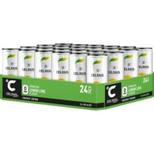 Celsius, Lemon Lime, 24-pak
