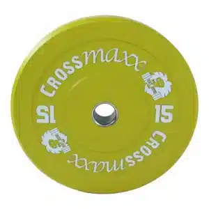Crossmaxx Bumper Plate 15 kg Gul