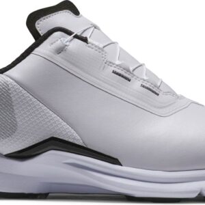 FootJoy Fuel (2025) BOA Vandtætte Herre Golfsko Uden Spikes - White/White/Grey - Str. 39 Normal