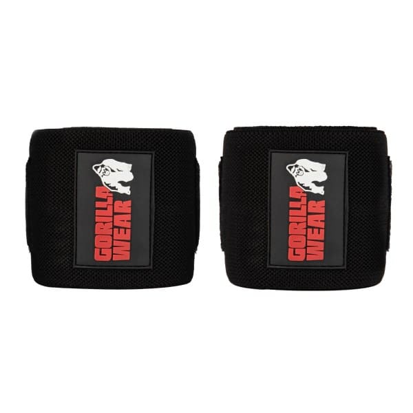 Gorilla Wear Elbow Wraps, 1.2 m, Black