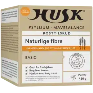 HUSK Psyllium Mavebalance Pulver 450 gr.