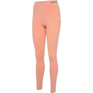 Hummel CI Seamless Mid Waist Scrunch Tights – Canyon Sunset Melange - Træningstøj til Kvinder