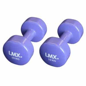 LMX. Vinyl Håndvægtsæt 10 kg