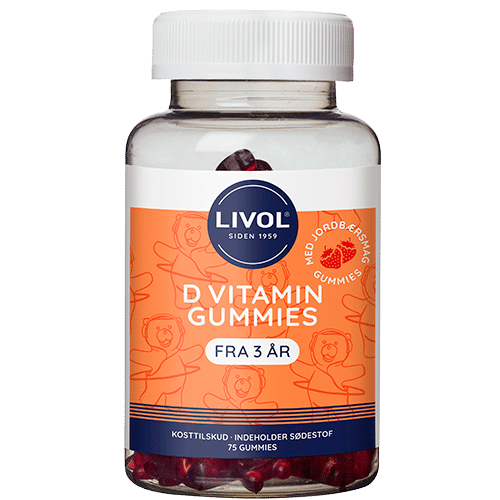 Livol Vitaminbjørne D-vitamin (75 gummies)