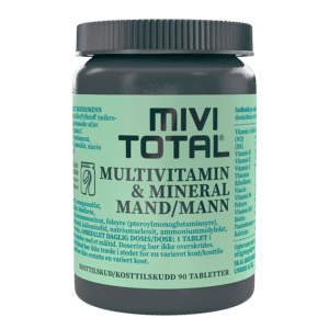 MiviTotal Multivitamin & Mineraler Mand (90 tab)