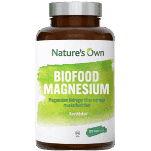 Natures Own Biofood Magnesium (120 tabl)