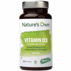 Natures Own Vitamin D3 62,5 Î¼g (120 tabl)