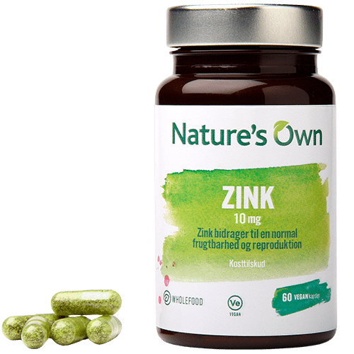 Nature's Own Zink (60 kap)