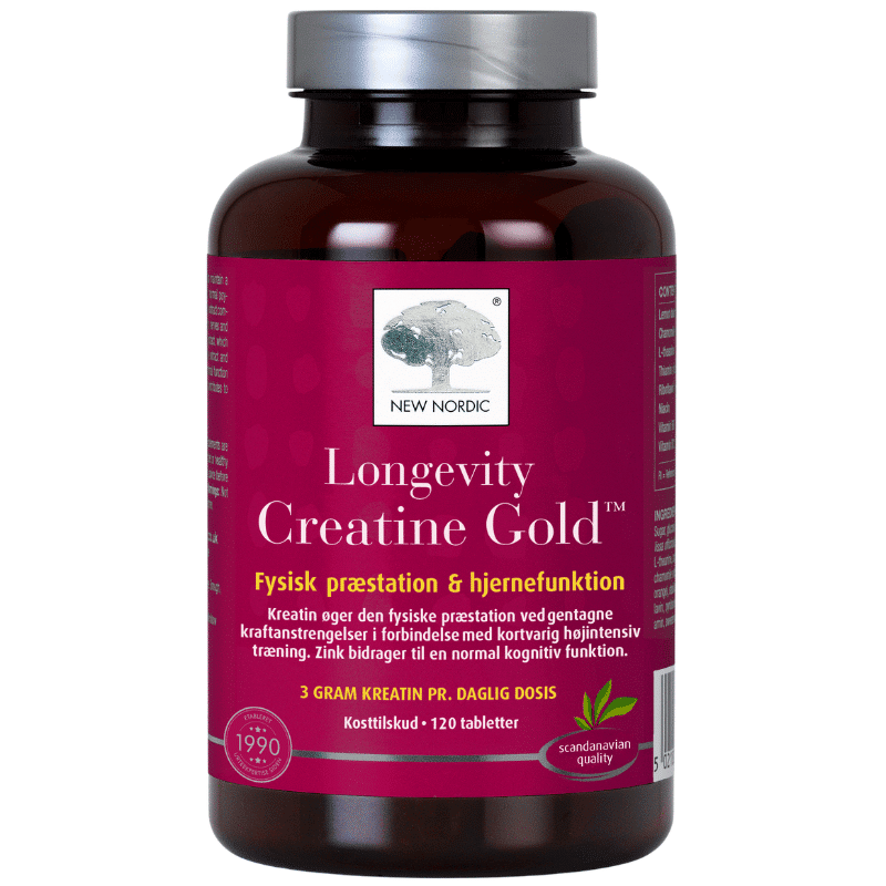 New Nordic Longevity Creatine Gold (120 tabl)