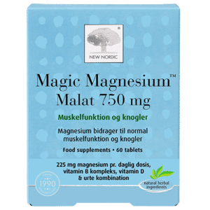 New Nordic Magic Magnesium Malat 750 mg (60 tabl)