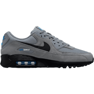 Nike Air Max 90 M - Smoke Grey/Light Photo Blue/Metallic Silver/Black