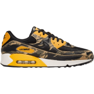 Nike Air Max 90 Premium - Black/University Gold/Parachute Beige