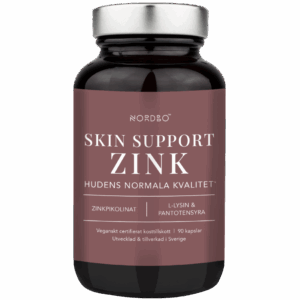 Nordbo Skin Support Zink (90 kaps)