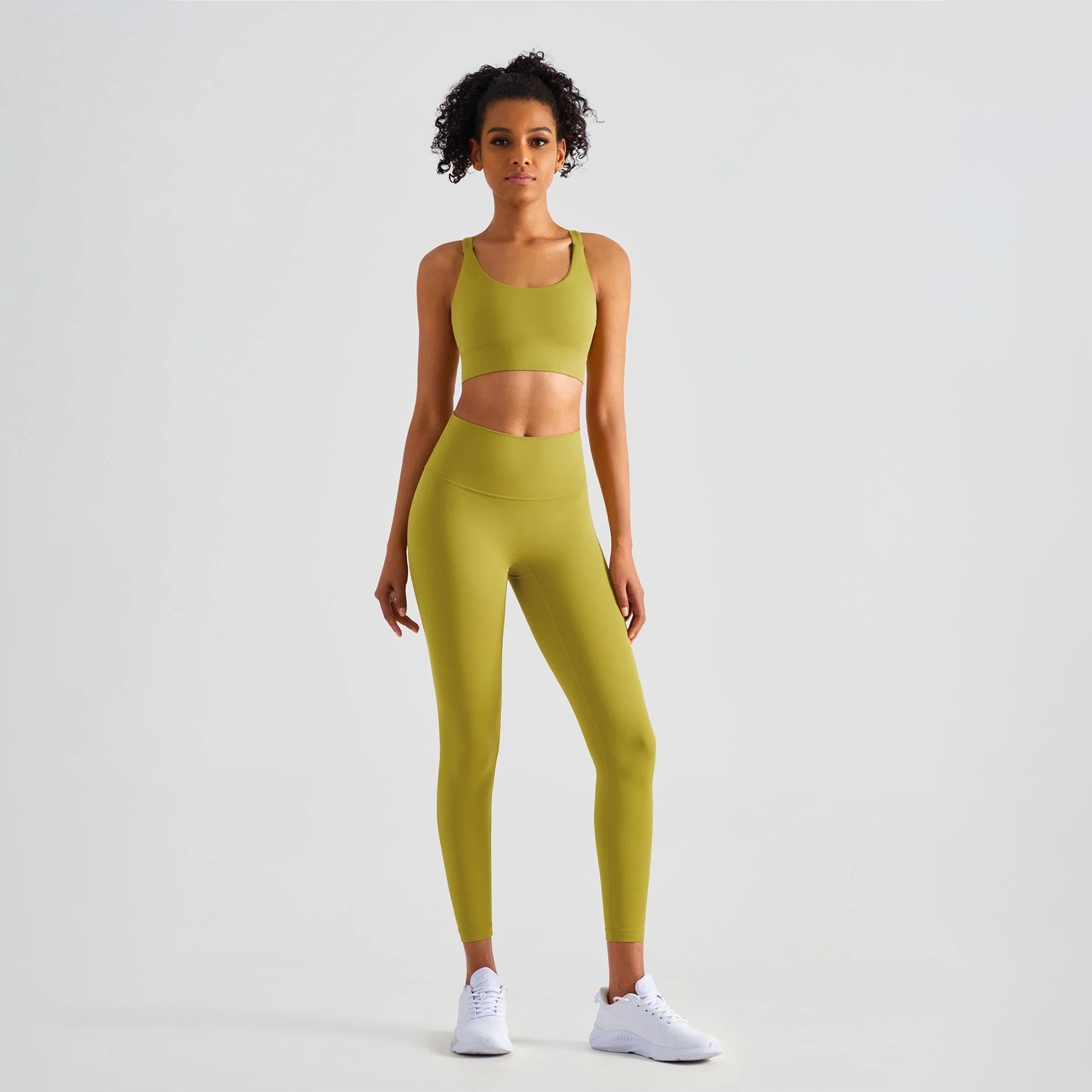 Nordic-wellness Performance Yoga Set - Pistachio - S / S
