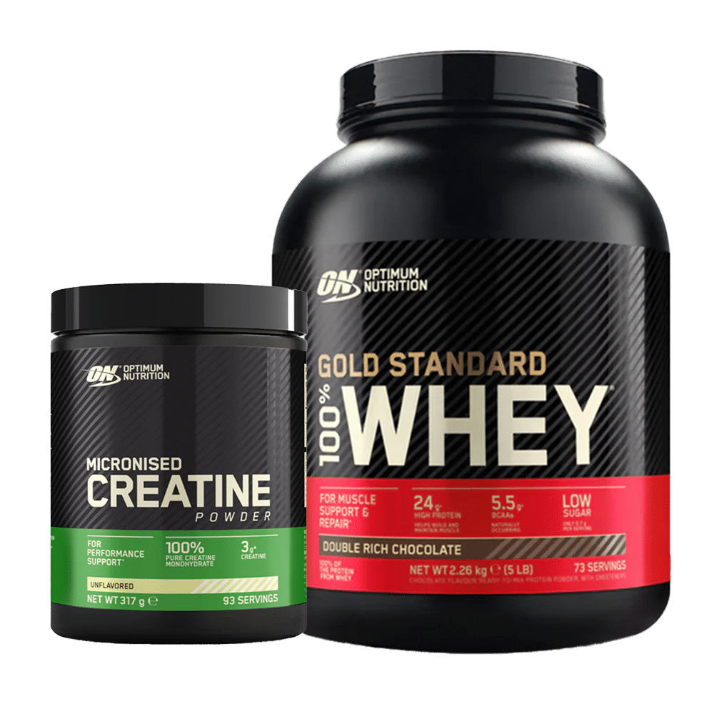 Optimum Nutrition Essentials (2270g Whey + 317g Creatine) - Proteinpulver
