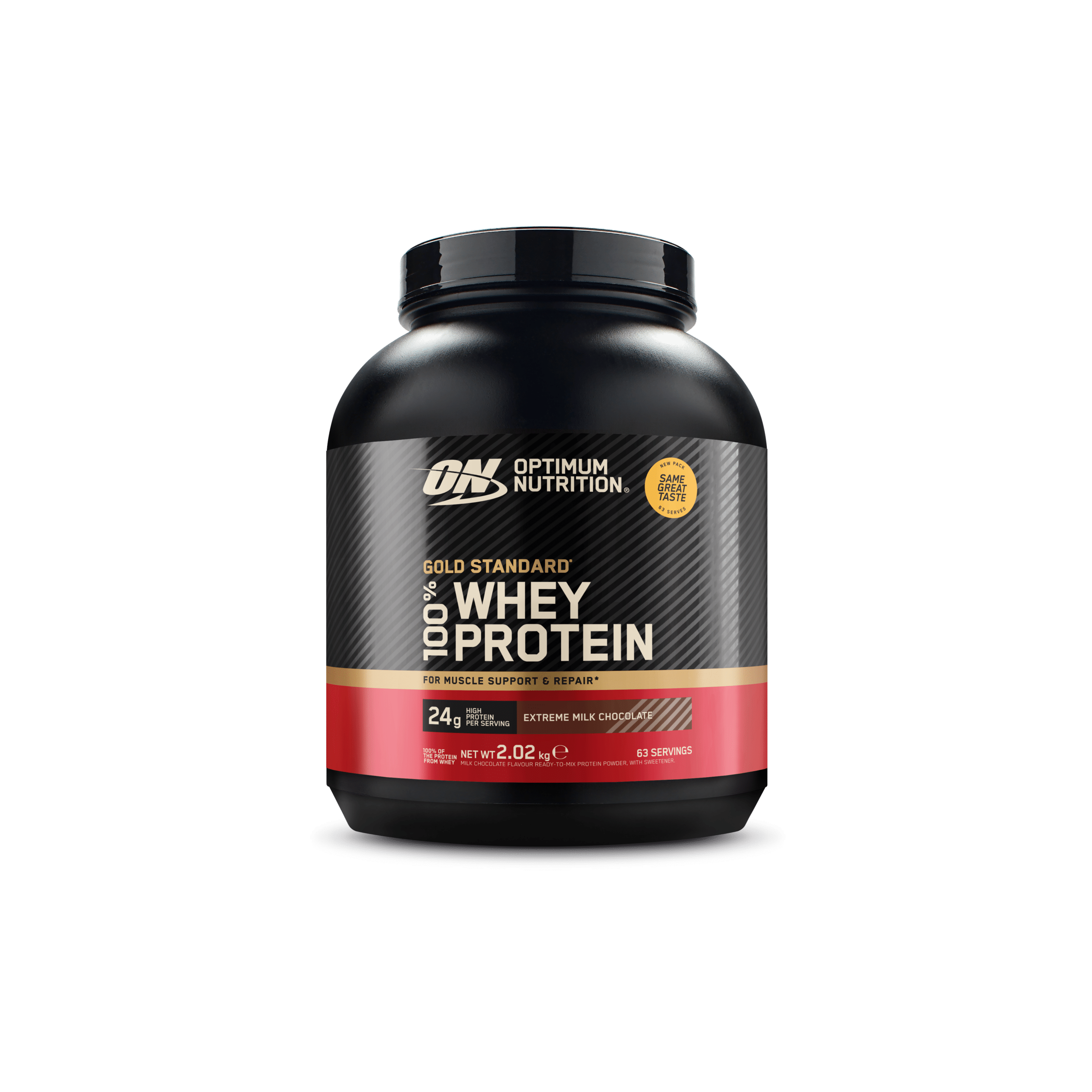 Optimum Nutrition Gold Standard 100% Whey - Extreme Milk Chocolate (768g) - Proteinpulver
