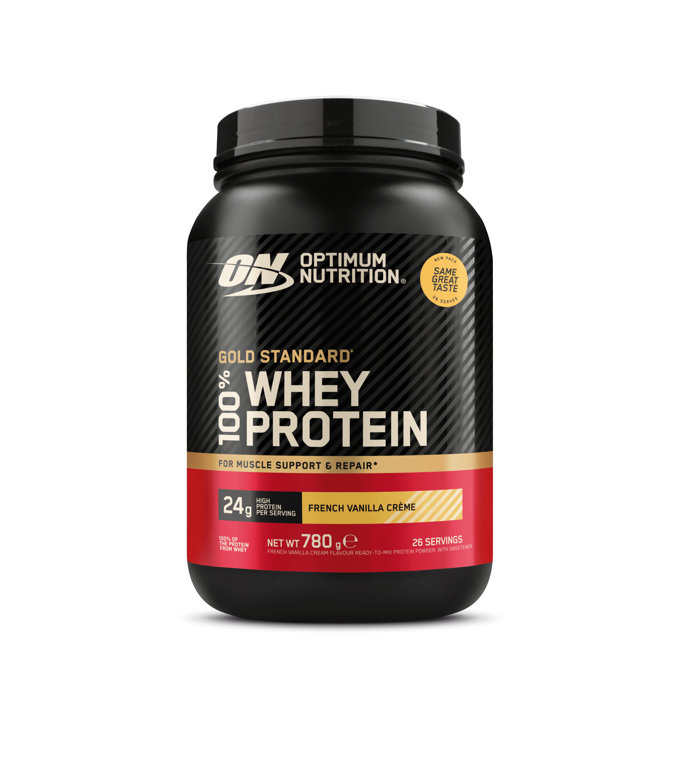 Optimum Nutrition Gold Standard 100% Whey - French Vanilla Créme (780g) - Proteinpulver