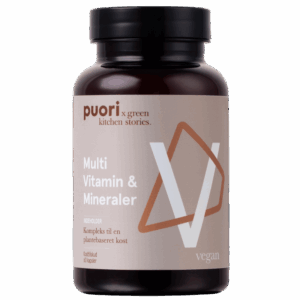 PUORI Multi Vitamin & Mineraler (60 kapsler)