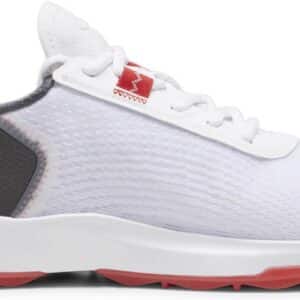 Puma Fusion Crush Sport Vandtætte Herre Golfsko Uden Spikes - Puma White/Dark Coal - Str. 44 1/2 Normal