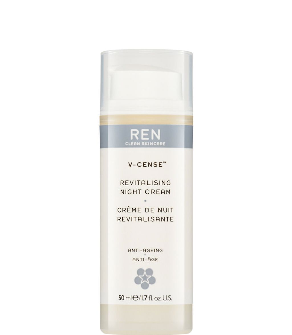 REN Skincare V-Cense Revitalising Night Cream, 50 ml.