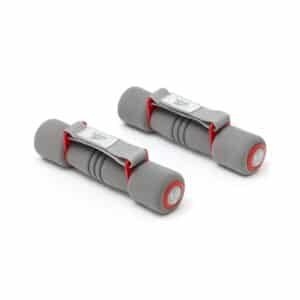 Reebok Softgrip Dumbbells - 1.0Kg Red & Grey