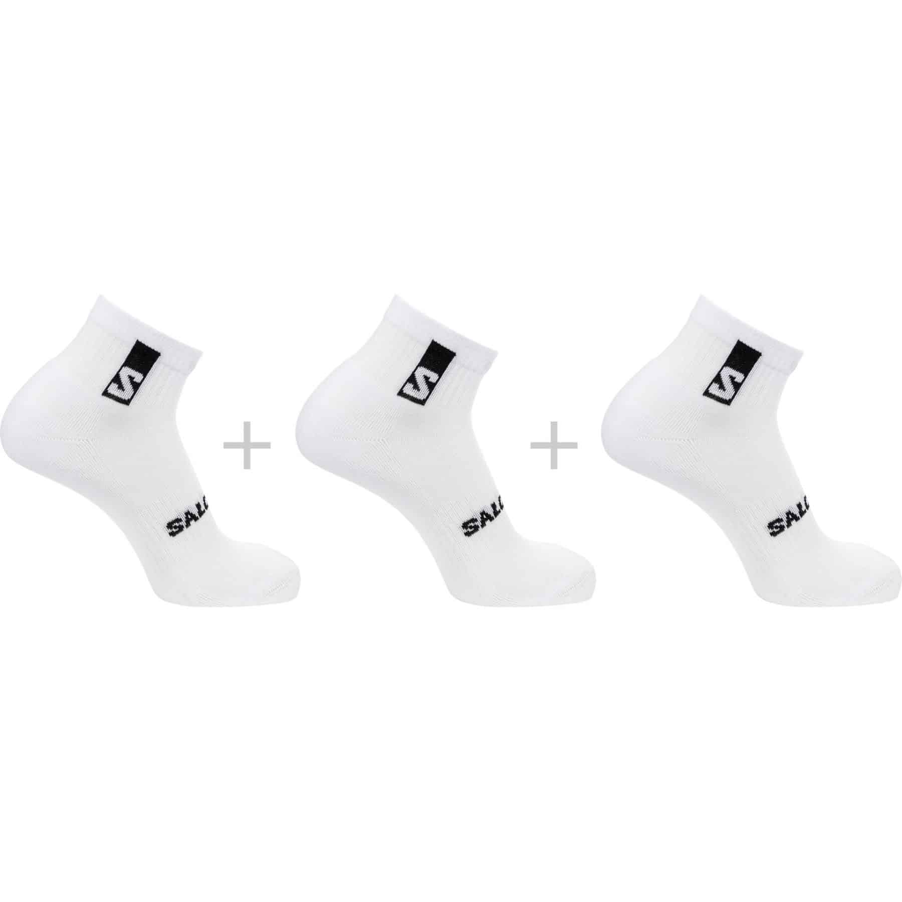 Salomon Everyday Ankle 3-Pack, løbestrømper, hvid