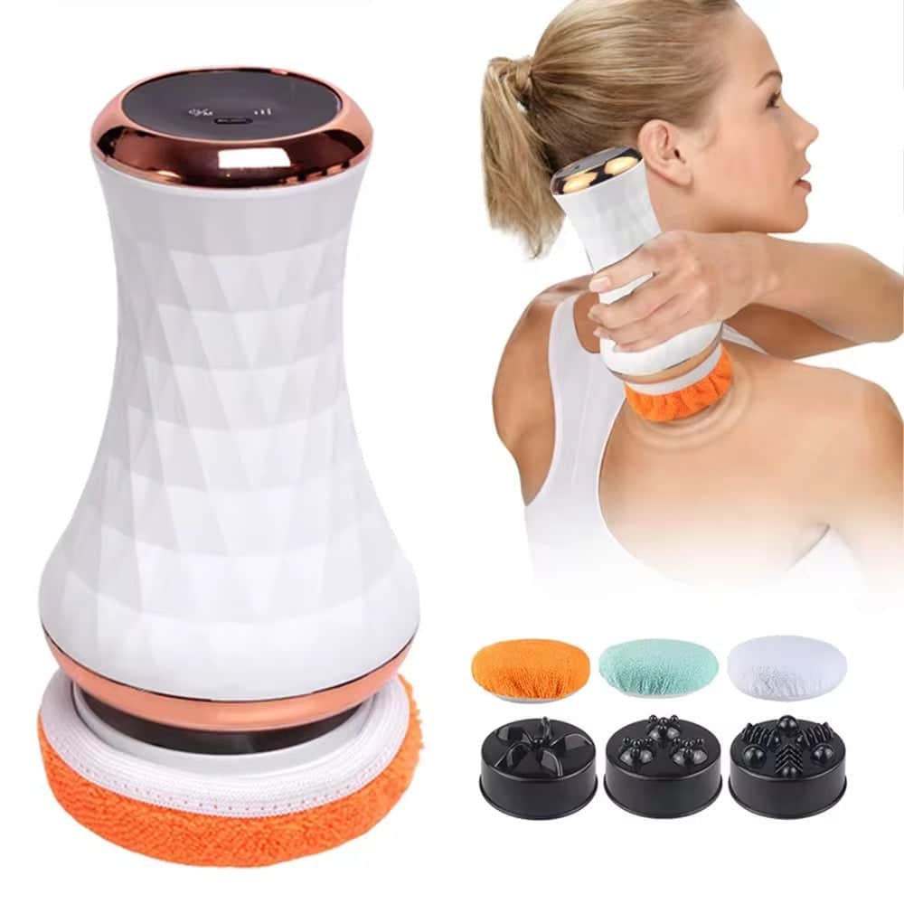 Trådløs BodySculpt 2 i en Cellulite Remover og massageapparat - inkl. ekstra pads